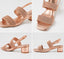 Django and Juliette Hatsee Rose Gold Heel