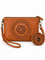 3 in 1 Leather Moonbag Tan