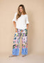 Marbella Stripe Border Pants