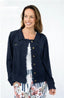 Navy Lightweight Linen Jacket