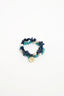 Adorne Sun Charm Stone Chip Pearl Stretch Bracelet Asst Colours