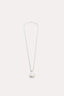 Adorne Metal Pendant Drop Long Necklace