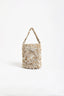 Adorne Marble Bead Mini Bag Natural