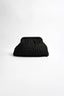 Adorne Paper Weave Clutch Black