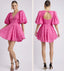Stanley V Neck Mini Dress