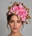 Pink and Gold Flower Headband