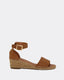 Sasha Tan Human Premium Leather Sandal