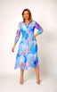 Tiered Silk Blend Dress