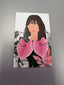Serafinas Soirée Favourite Things Hoops Pink and White Leaf Medium
