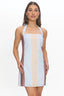 Tina Stripe Mini Dress