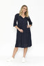 Amber Navy Dress