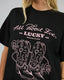 All About Eve Rodeo Relaxed Tee Asst Colour