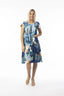 Printed Cotton Shift Dress Asst Colours