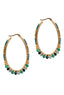 Manta Hoop Earrings Asst Colours