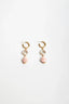 Ceramic Glass Shell Drop Hoops