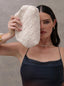 Gianna Woven Clutch Bag Asst Colour