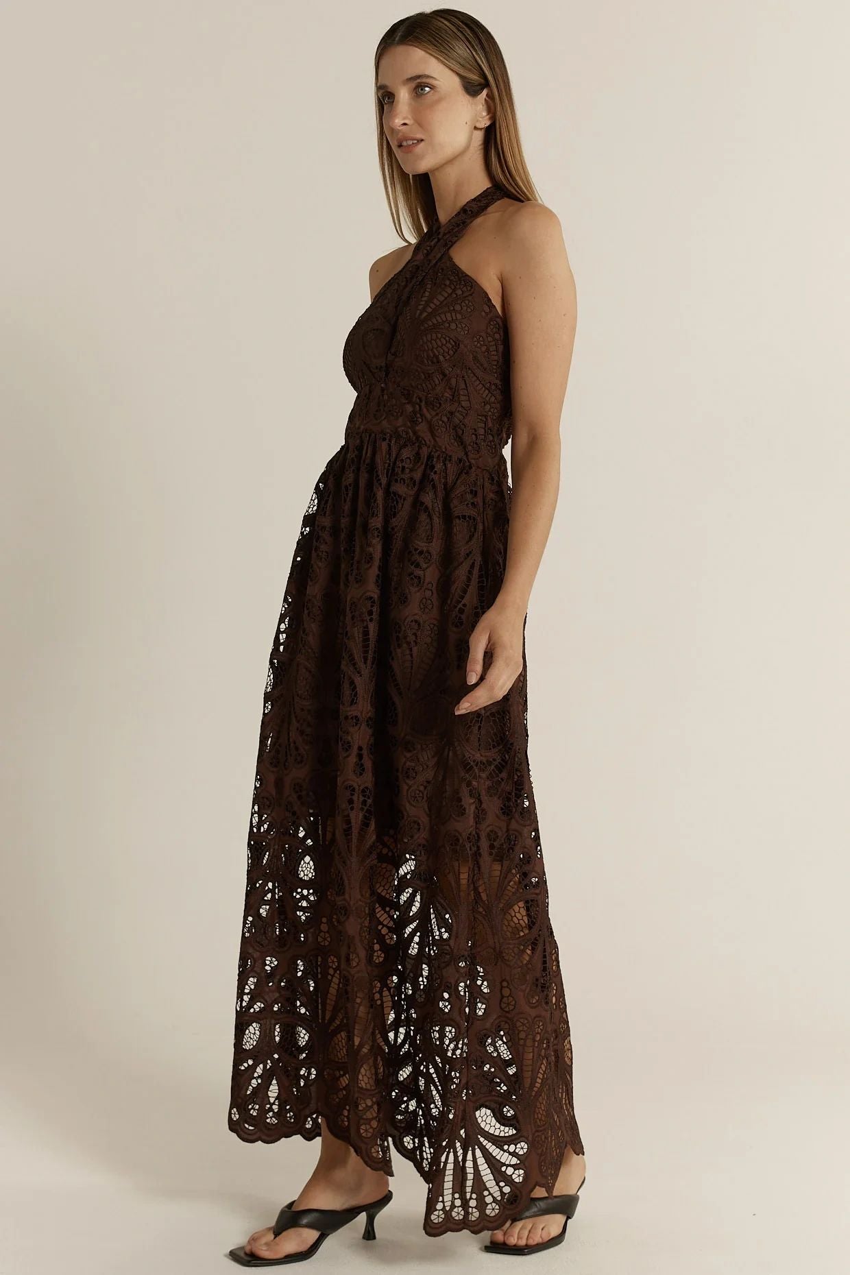 Fate and Becker Elara Broderie Dress Secondary image