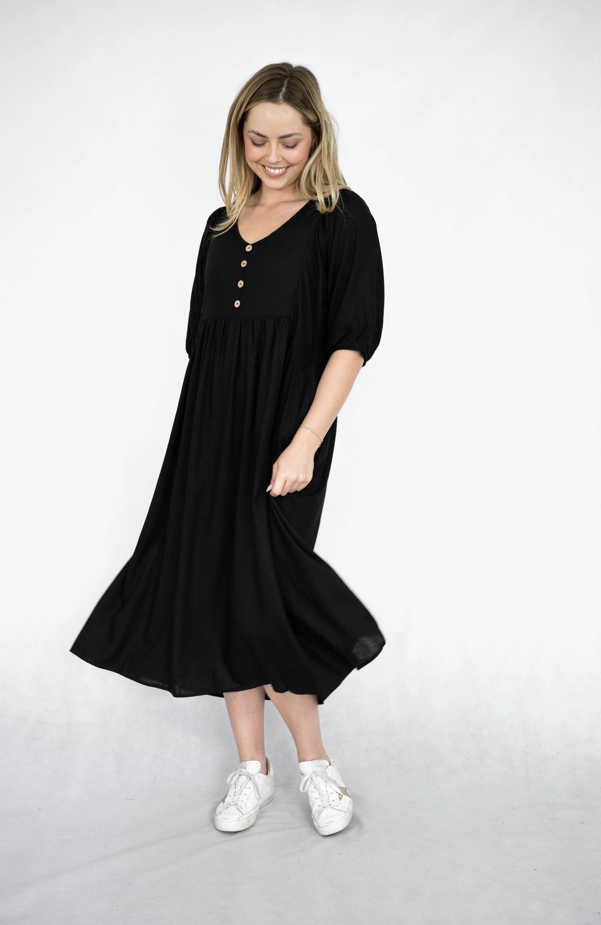Black Lennie Dress Main image