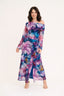 Peony Petal Maxi Dress