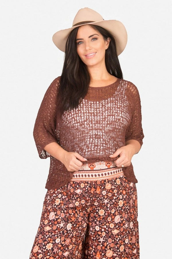 Mimpi Knit Top Asst Colours