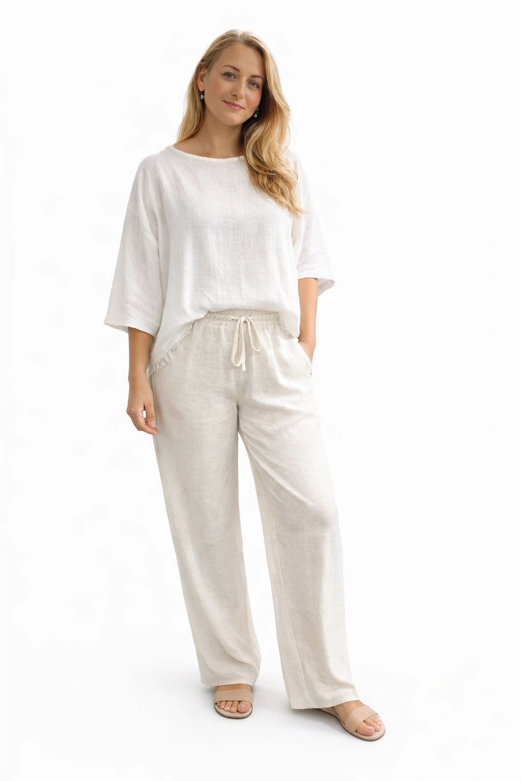 100% Cotton Slub Top Asst Colours Main image