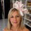 Light Pink and Net Straw Headband