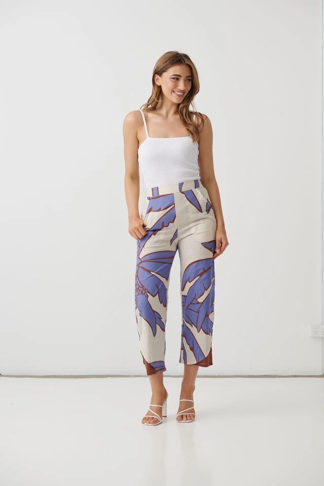 Lilac Palms Pants Main image