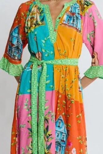 LulaLife Francine Midi Dress Secondary image