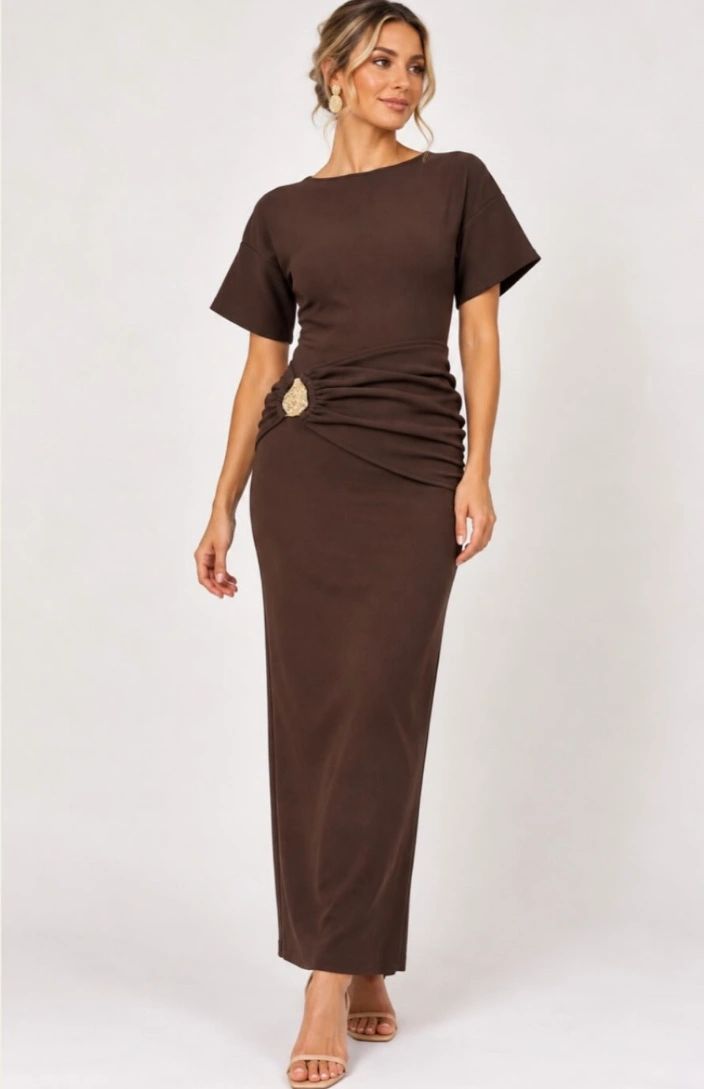 Tallie Choc Maxi Dress Main image