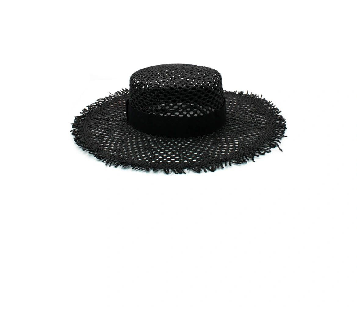 Cami Boater - Black Secondary image