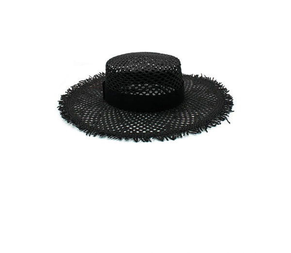 Cami Boater - Black