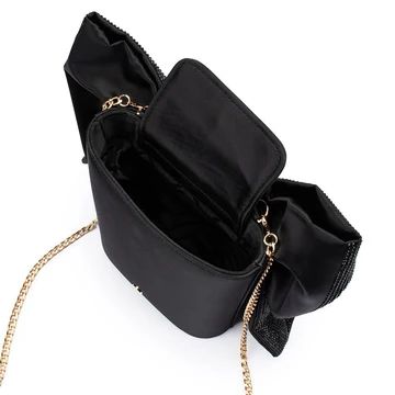 Olga Berg Drew Crystal Bow Bag