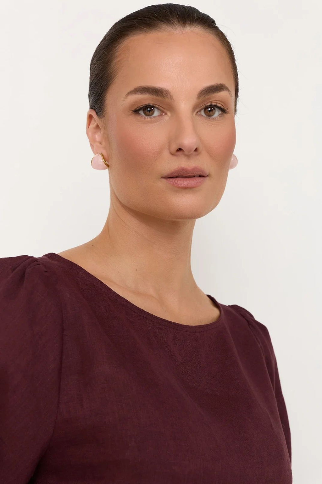 Adorne Curved Resin Event Earrings