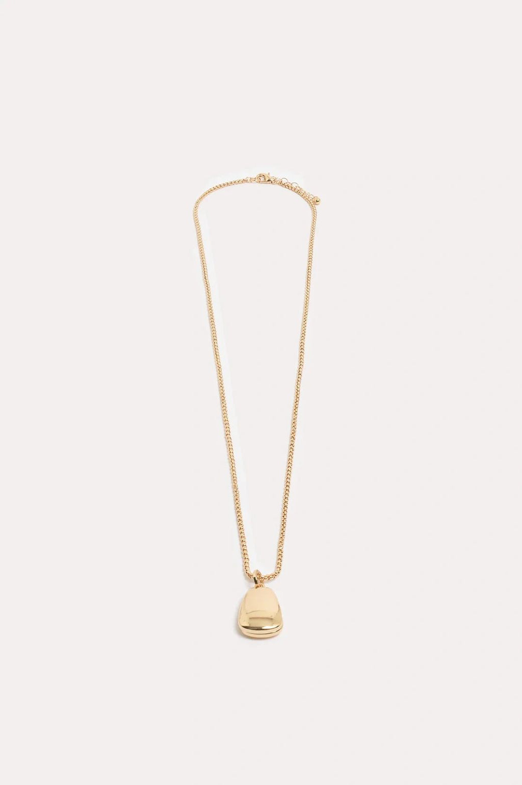 Adorne Metal Pendant Drop Long Necklace