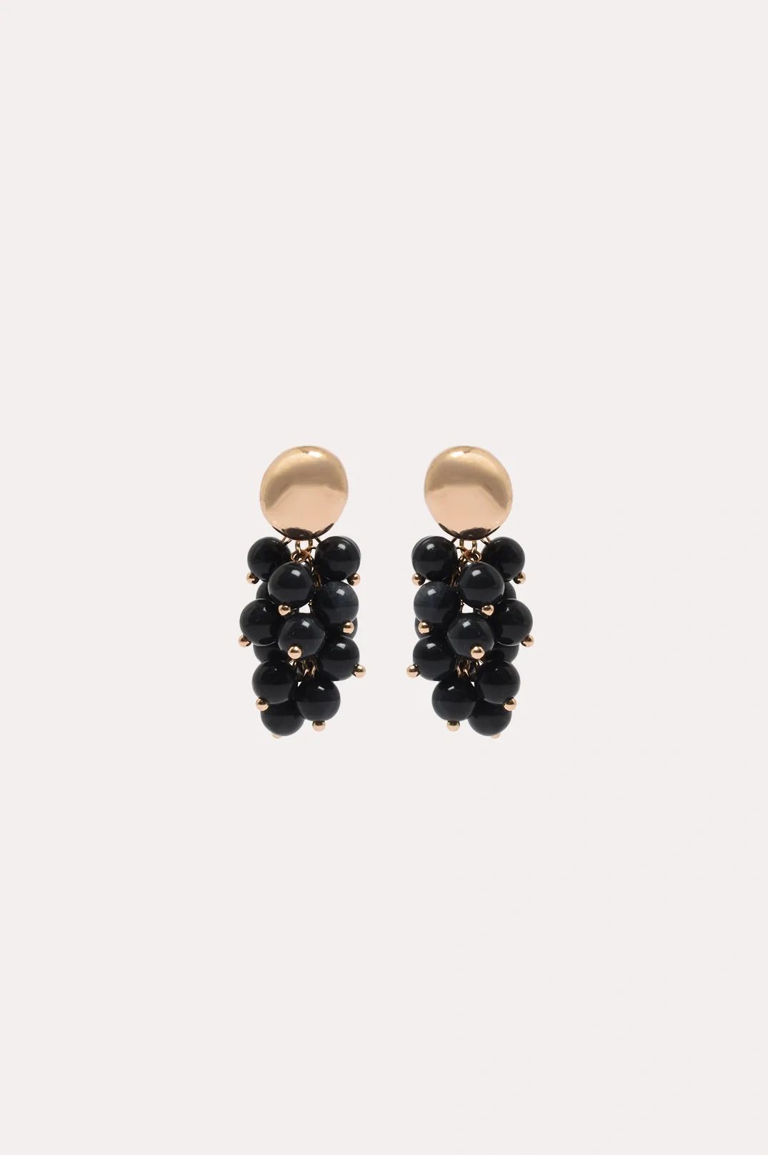 Adorne Stone Cluster Earrings Asst Colours Main image