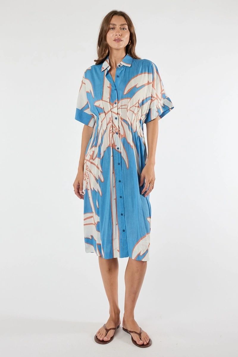 LulaLife Colette Button Dress Secondary image