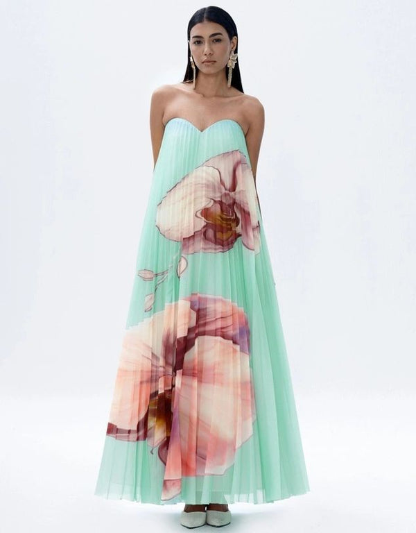 Amelie Pleated Dress