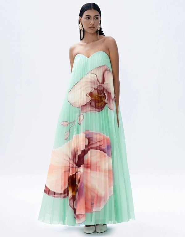 Amelie Pleated Dress