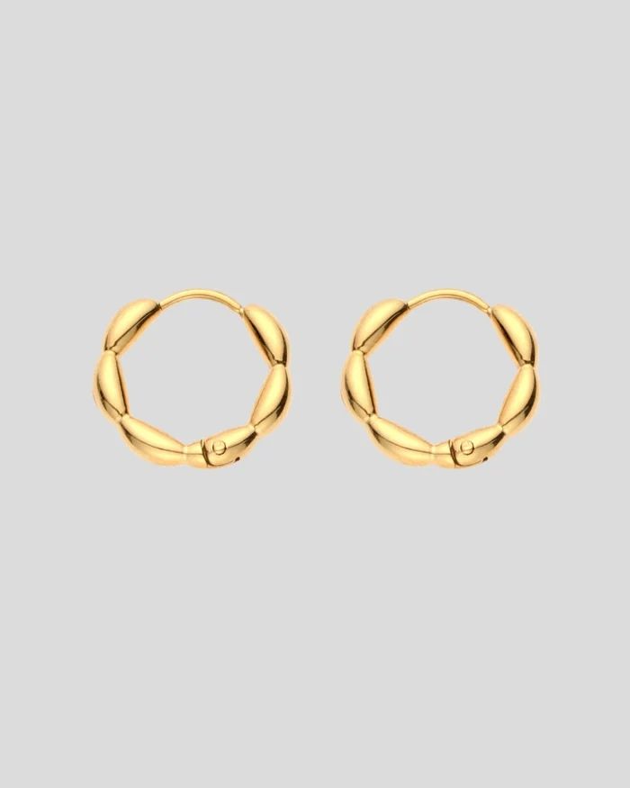 Milla Hart Lova Huggie Earrings Secondary image
