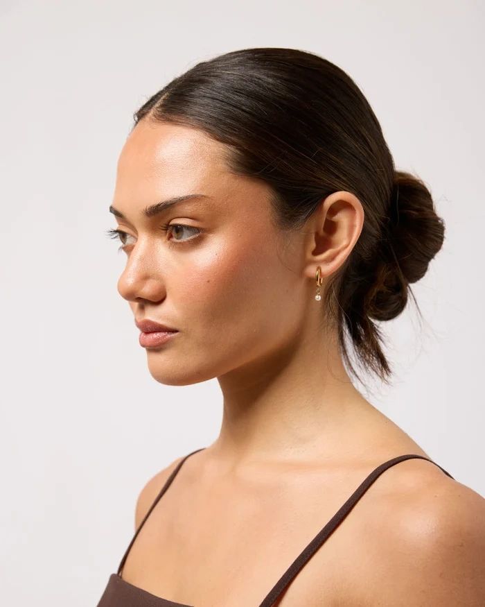 Milla Hart Kira Pearl Drop Earrings