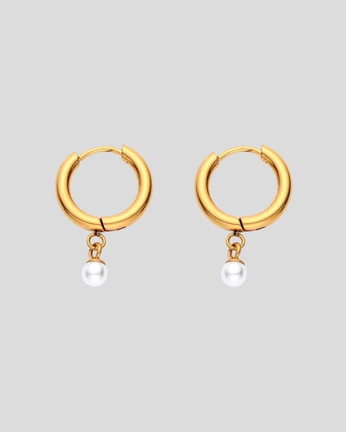 Milla Hart Kira Pearl Drop Earrings