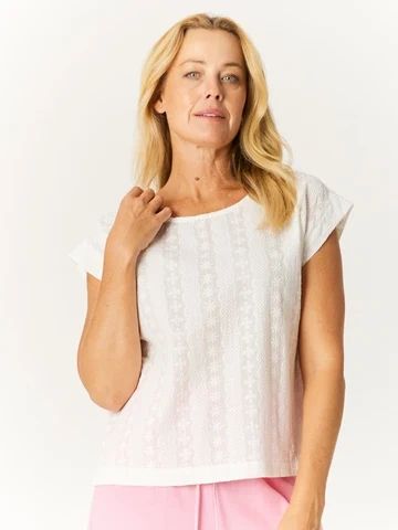 Cordelia Street Flower Fields Tarin Top