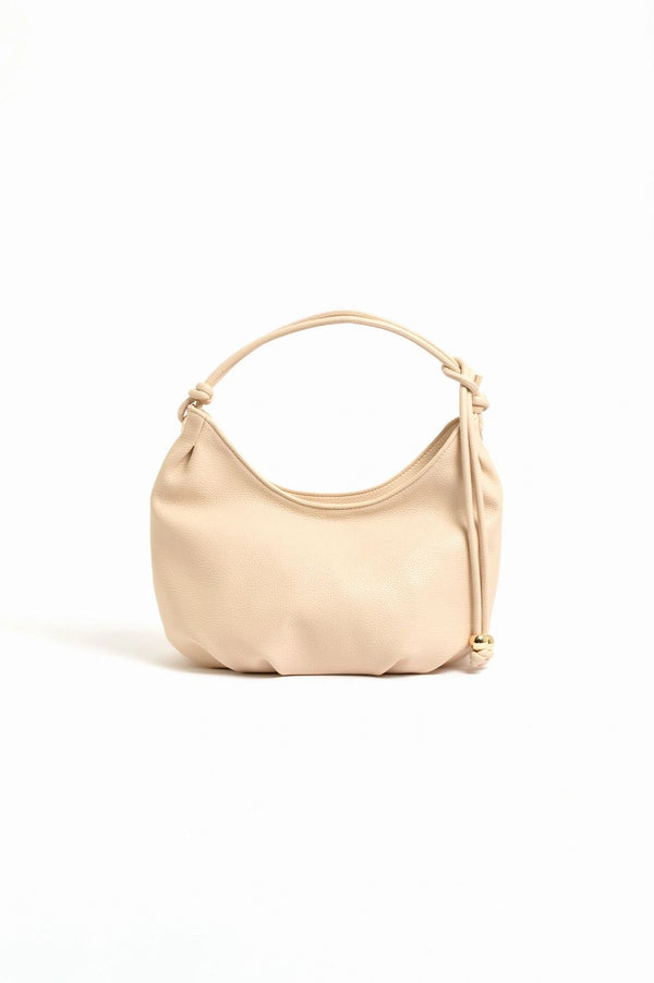 Adorne Knot Handle Dumpling Bag Asst Colour