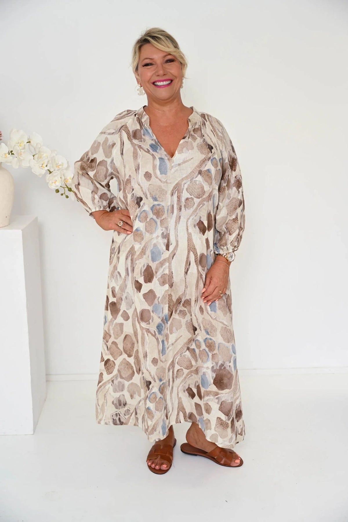 Lamonde Dress Beige