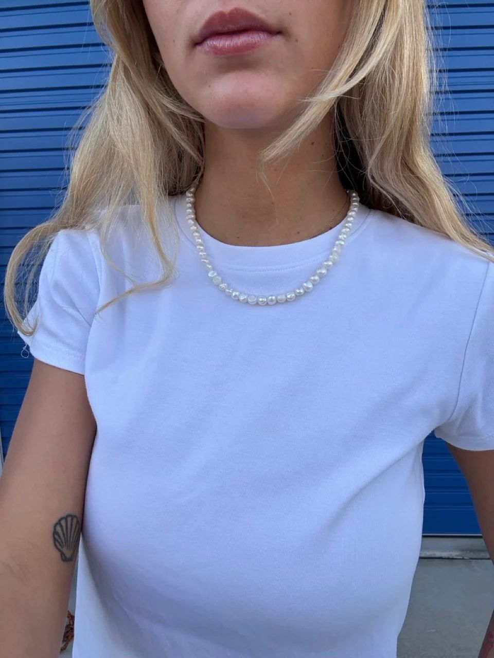 Aelia Mae Pearl Necklace
