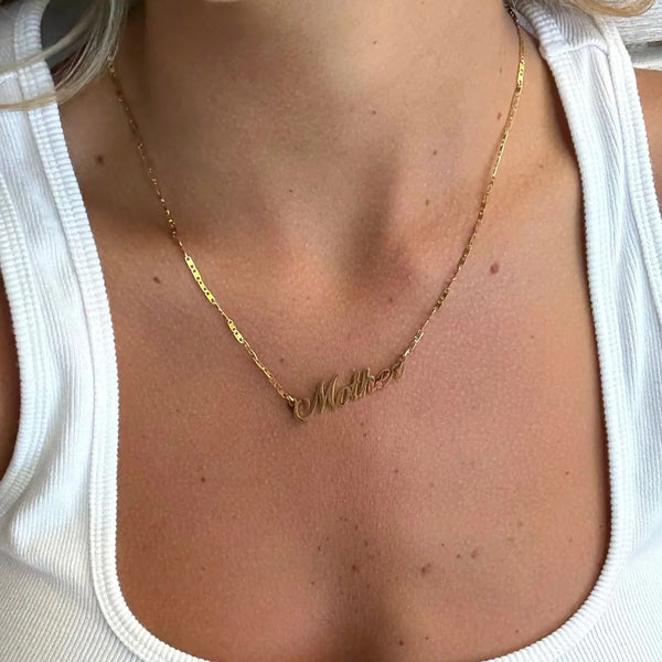 Aelia Mother Necklace 18K Gold Plated