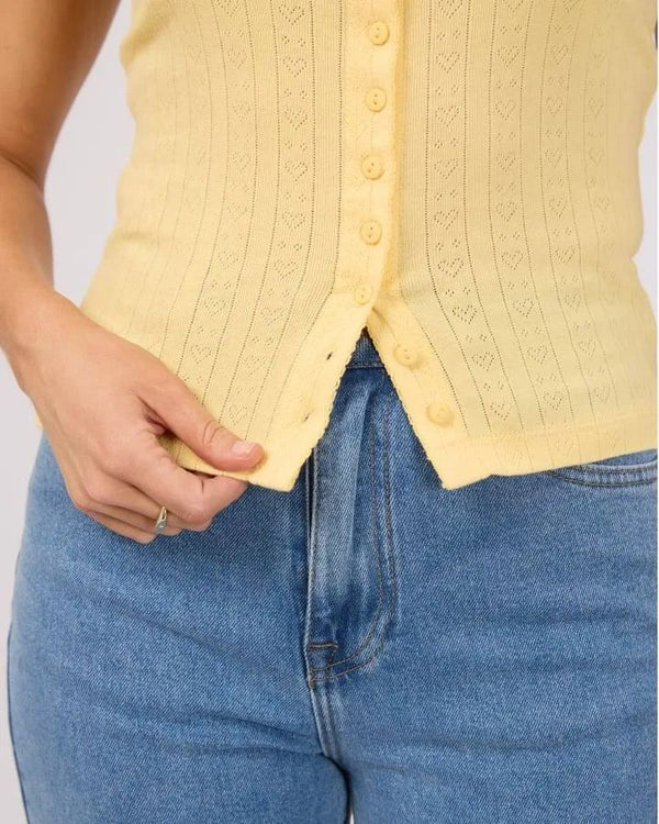 All about Eve Tia Tank Yellow
