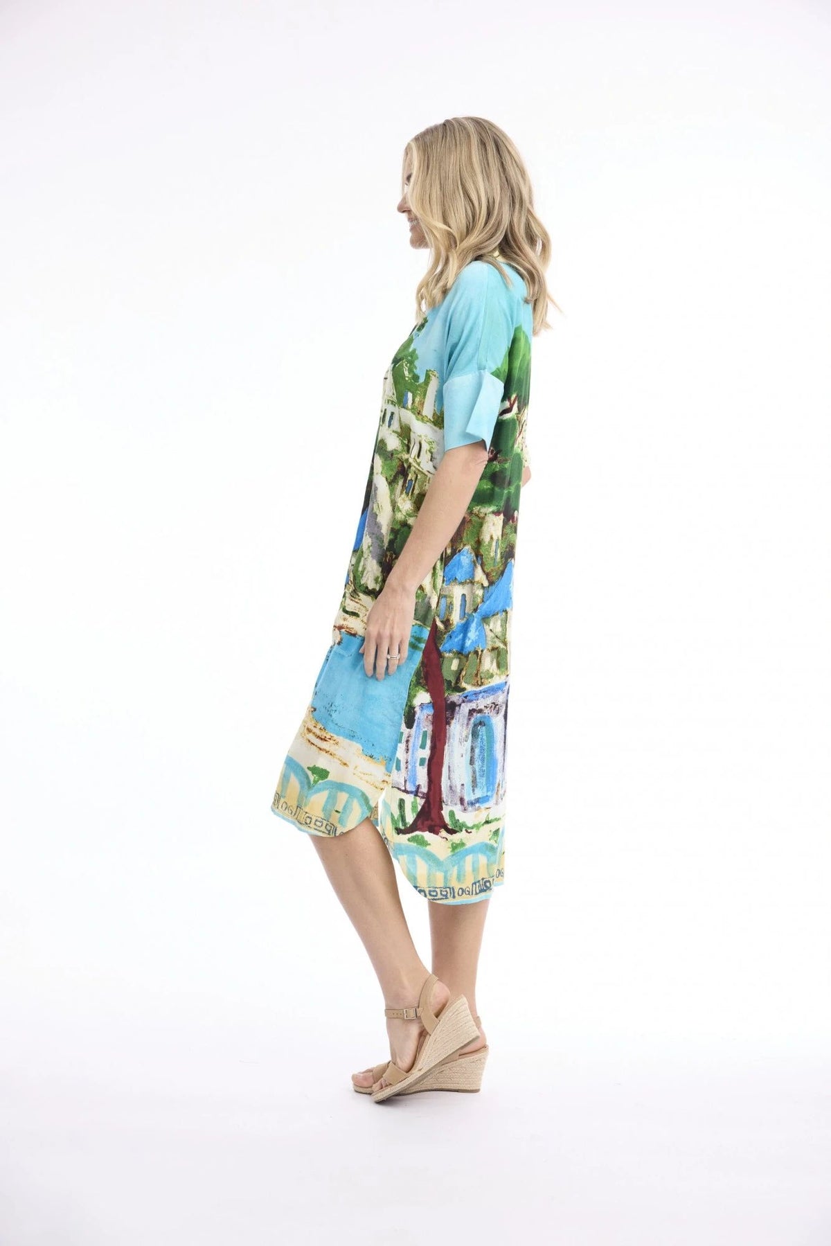 Orientique Tulum Shirt Dress