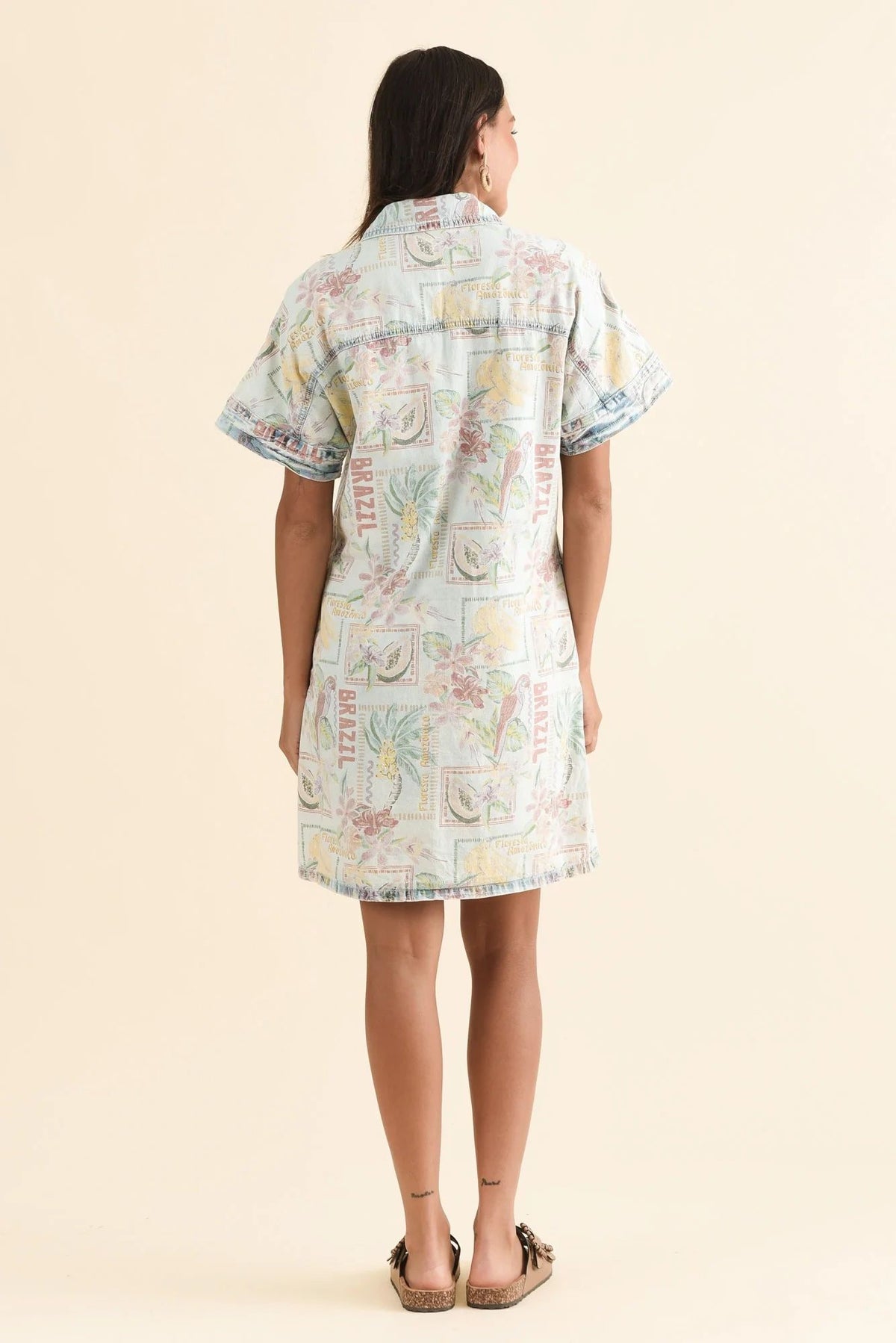 Elm Jade Denim Dress