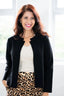 Black Knit Coat